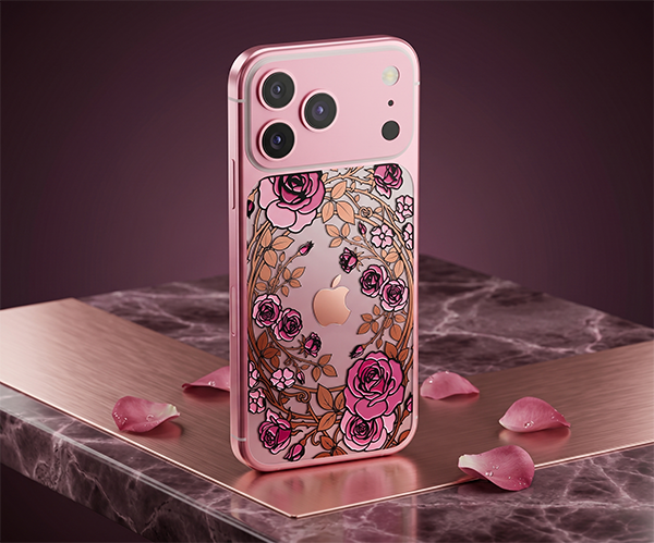 Caviar iPhone 17 Pro Rose Collection Caviar iPhone 17 Pro Rose Collection