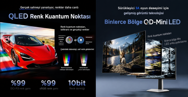 TCL 27C2A Oyuncu Monitörü Çift Modlu 4K Ve 320Hz Deneyimini Bir Araya Getirdi TCL 27C2A Oyuncu Monitörü Çift Modlu 4K Ve 320Hz Deneyimini Bir Araya Getirdi