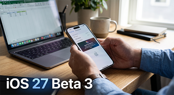 iOS 27 Beta 3 Yenilikleri Açıklandı: Siri, Kamera ve Apple Intelligence Daha Akıllı Hale Geliyor